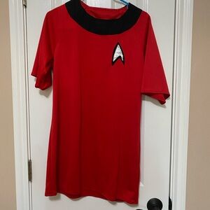 Star Trek Red Starfleet Uniform Dress